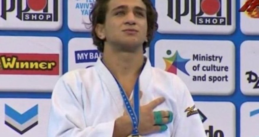 Azərbaycan cüdoçusu Qran-pridə qızıl medal qazanıb