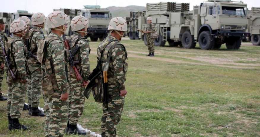 Соревнования артиллеристов азербайджанской армии