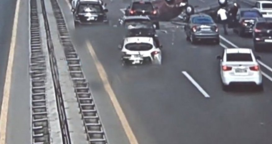 В Баку столкнулись семь автомобилей – ВИДЕО 