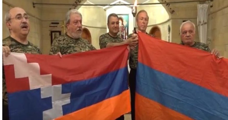 Ermənilər Qarabağda keçirəcəkləri oyunların məşəlini Türkiyədə yandırdılar - VIDEO