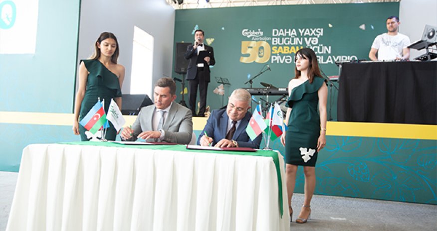 Azərbaycandakı pivə zavodu 50 illik yubileyini qeyd etdi (FOTOLAR)