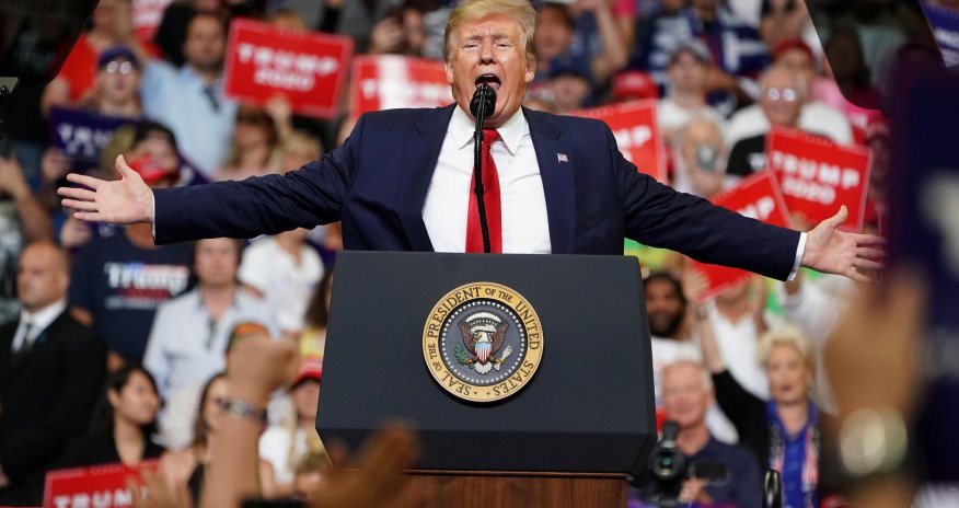 Donald Trump formally launches 2020 re-election bid - VIDEO