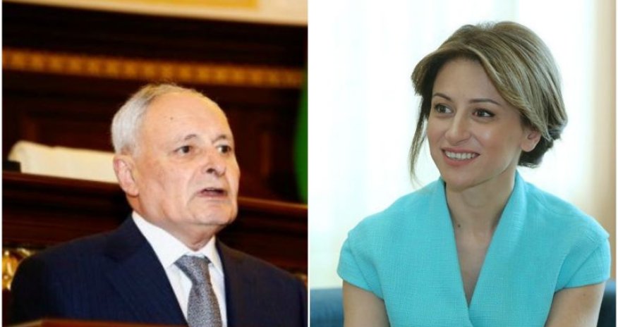 Oqtay Şirəliyevin nəvəsi yaşında olan yeni gürcü həmkarı — FOTOLAR