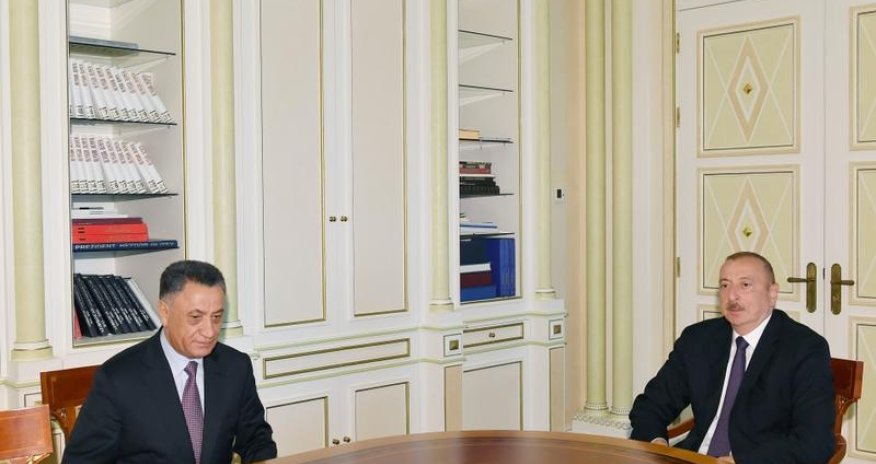 Prezident Ramil Usubovu qəbul etdi
