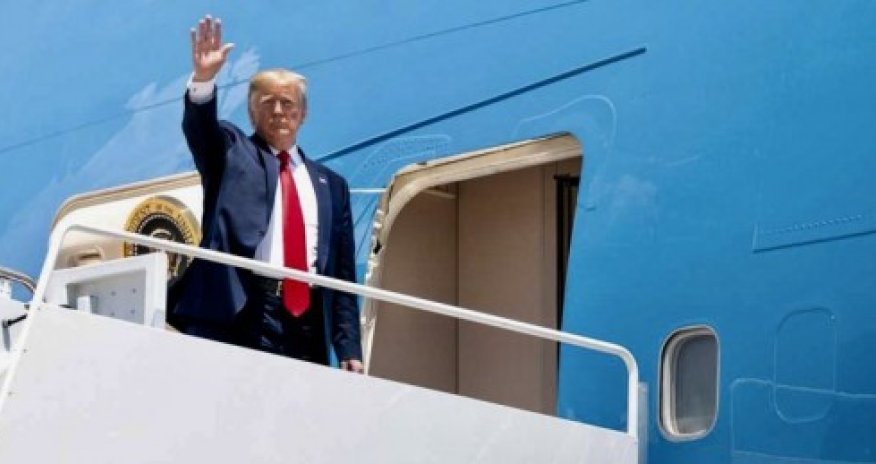 Tramp G-20 sammiti üçün Yaponiyada gəldi