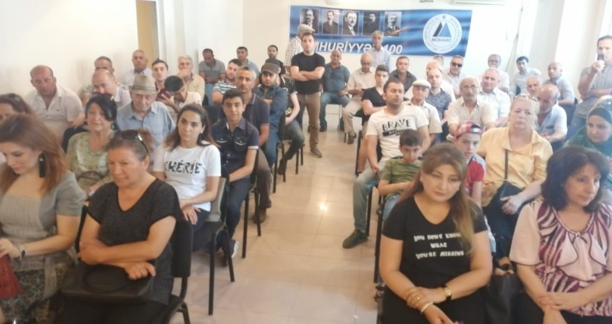 Müxalifətin təşkil etdiyi marafon baş tutmayiıb -  FOTOLAR