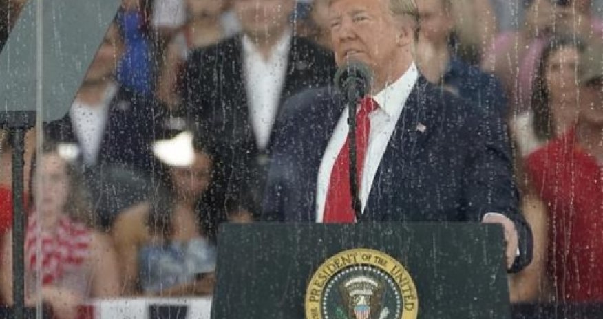 Военный парад в США: боевые танки и самолеты-убийцы