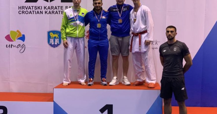 Azərbaycan karateçiləri Xorvatiyada 2 medal qazanıblar