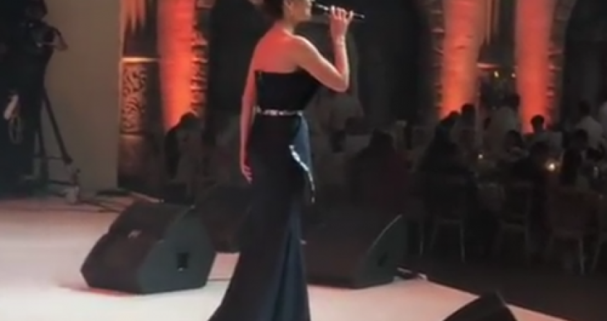 Rövnəq Abdullayevin oğlunun toyundan - VİDEO