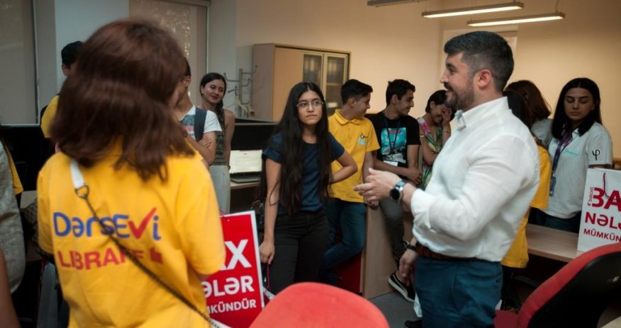 Schoolchildren visited Bakcell