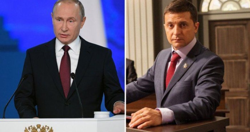 Putin Zelenskinin görüş təklifinə BU CAVABI VERDİ