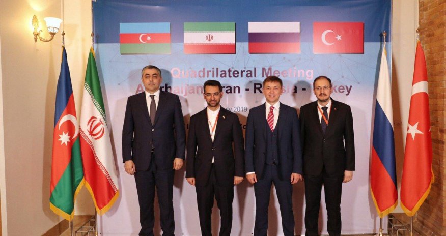 Tehran hosts high-rank quadrilateral meeting between Iran, Azerbaijan, Russia and Turkey (PHOTO)