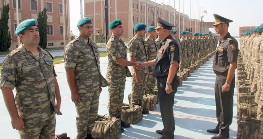 Азербайджанские миротворцы отправились в Афганистан