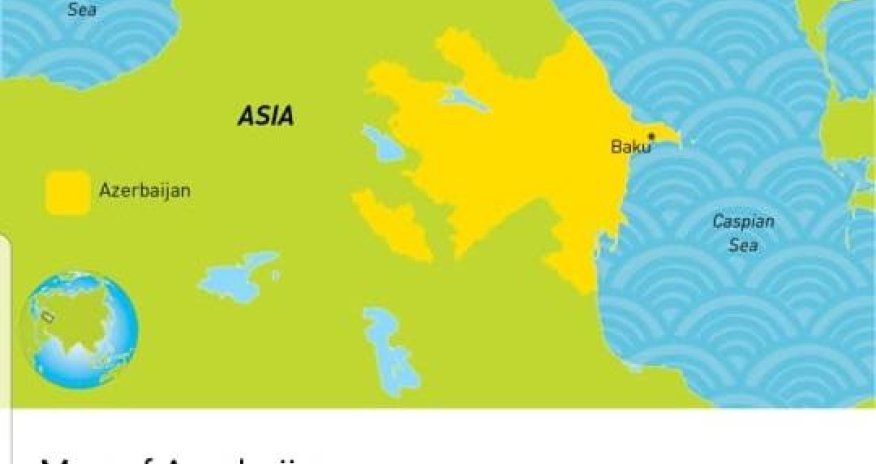 Distorted Azerbaijani map corrected on website of National Geographic (PHOTO)