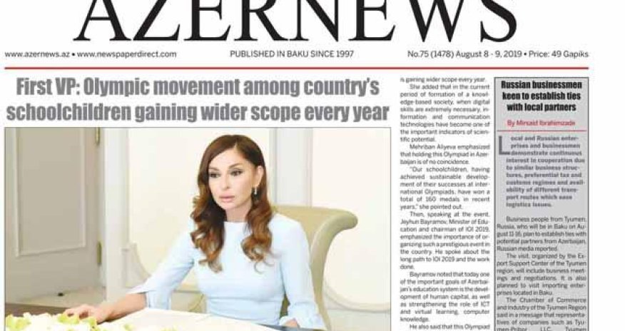 AZERNEWS releases another print issue