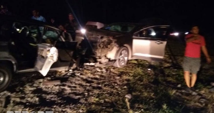 Qaxda əsgər yanına gedən ata və ana qəzada öldülər - FOTO