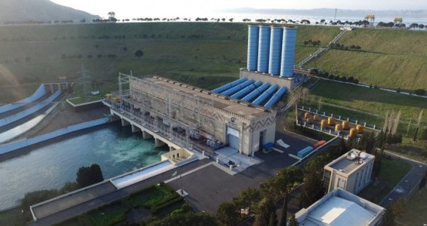 Ремонтные работы «Азерэнержи» на Мингячевирской ГЭС