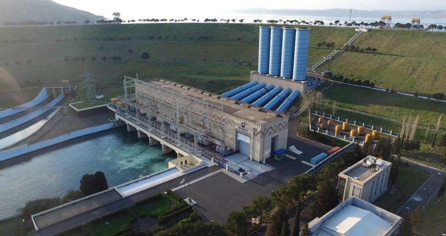 Azerbaijan repairing Mingachevir Hydroelectric Power station (VIDEO)