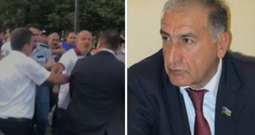 Deputat İqbal Məmmədov “Relax”a gələn vergi işçilərini döydürdü - ŞOK VİDEO