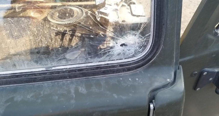 Armenian snipers fire at Azerbaijani border post (PHOTO)