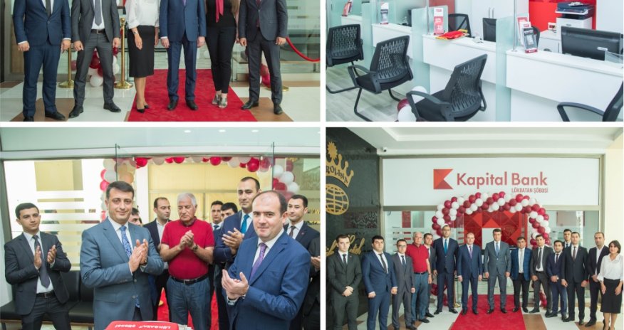 Kapital Bank fərqli konsepsiyalı Lökbatan şöbəsini təqdim etdi