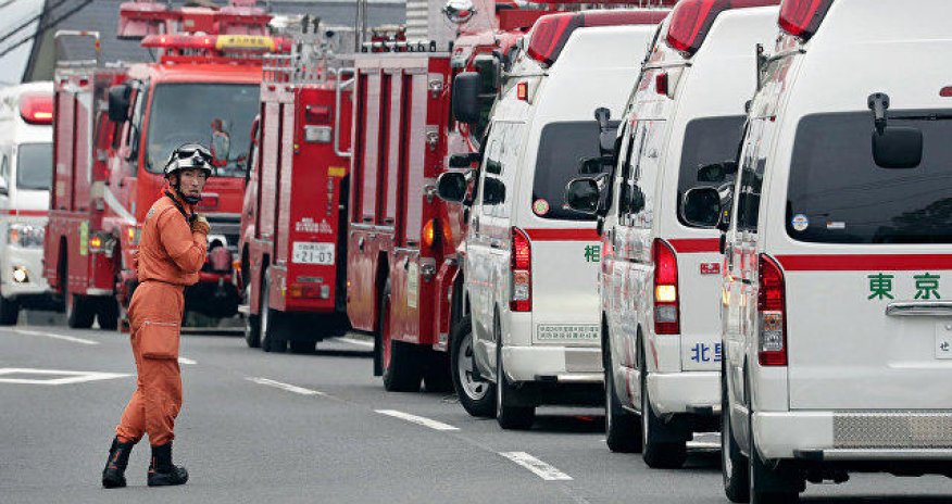 Dozens injured as truck collides with passenger train in Japan's Yokohama