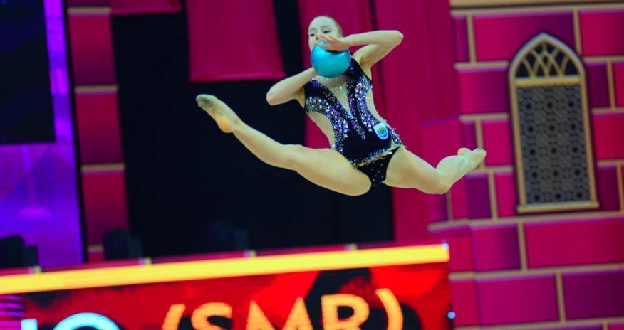 Best moments of 2nd day of Rhythmic Gymnastics World Championships in Baku (PHOTO)