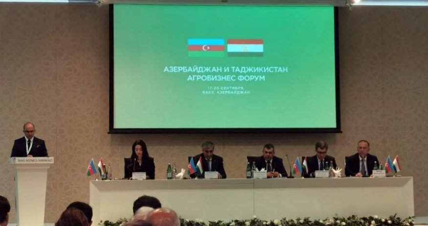 Azerbaijani-Tajik agribusiness forum underway in Baku