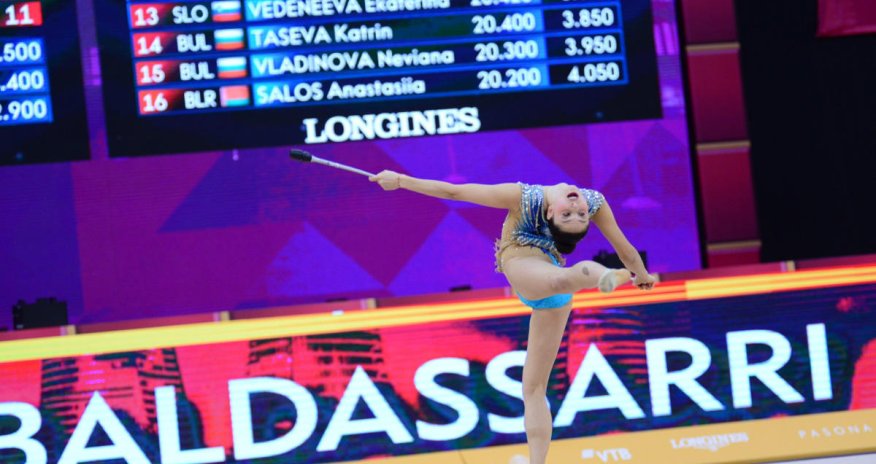 Day 4 of competitions in 37th Rhythmic Gymnastics World Championships kicks off in Baku (PHOTO)