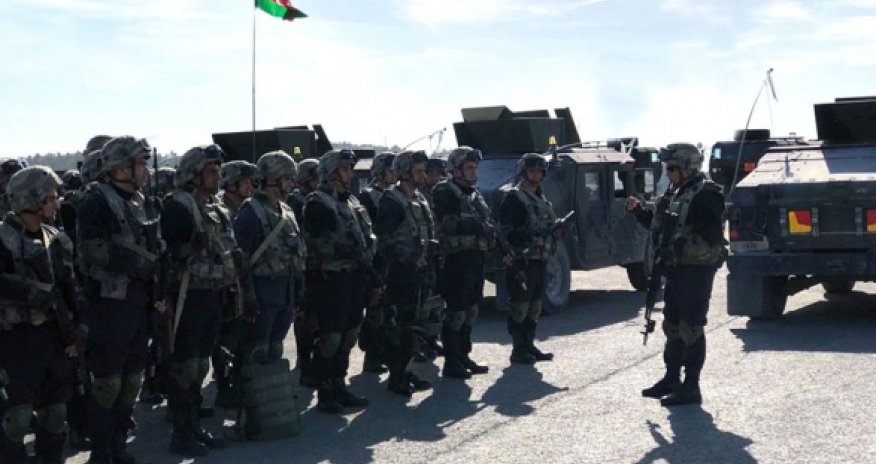 Азербайджанские военные на учениях в Германии