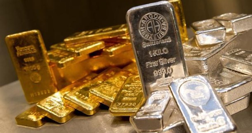 Gold, silver prices down in Azerbaijan