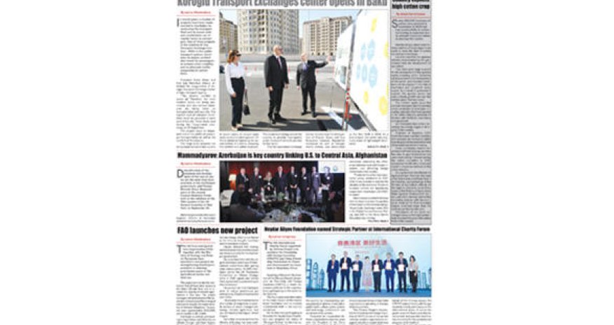 AZERNEWS releases another print issue