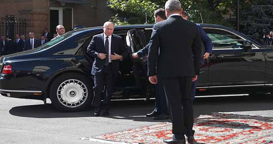 Yerevanda Putinlə jurnalist arasında gərgin anlar (VİDEO)