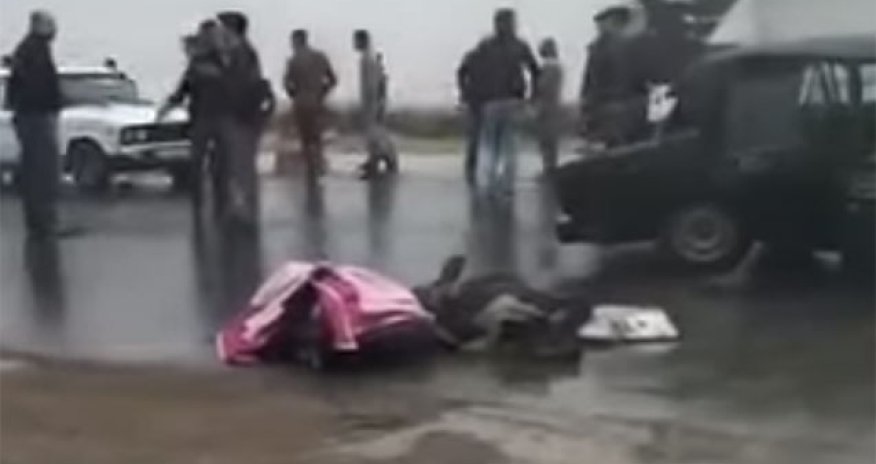 FHN-in işçisi anası və arvadı ilə birgə qəzada öldü - VİDEO