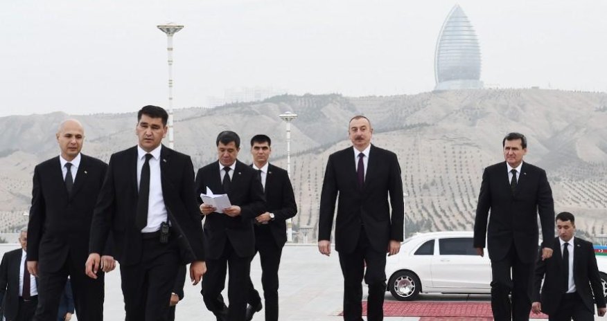 Ильхам Алиев в Ашхабаде