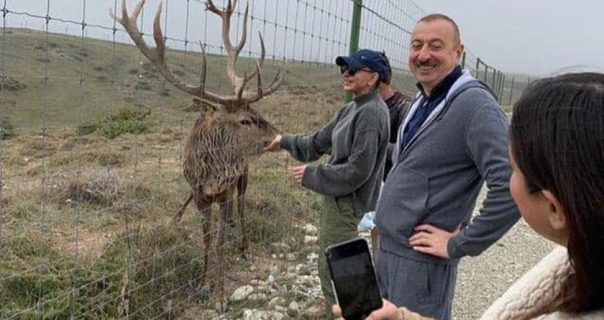 Prezident ailəsinin istirahətdən səmimi FOTOLARI
