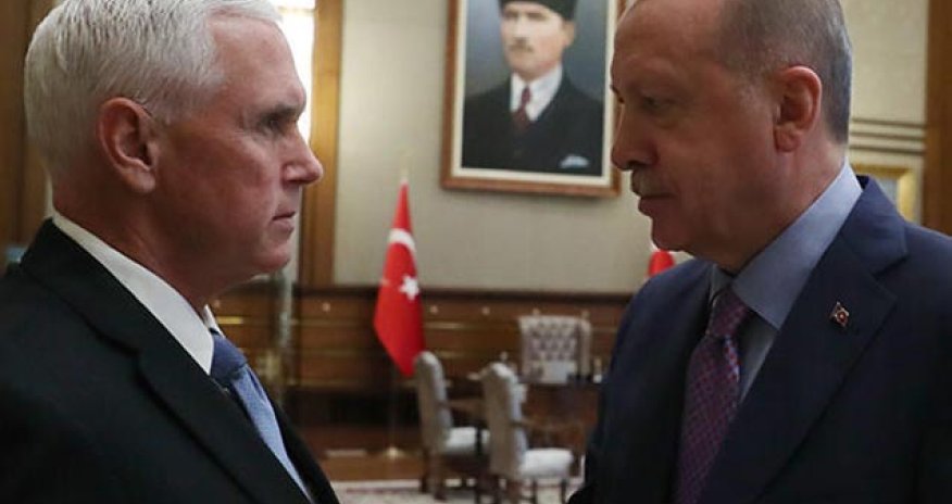 Ərdoğan ABŞ-ın Vitse-prezidenti ilə görüşdü