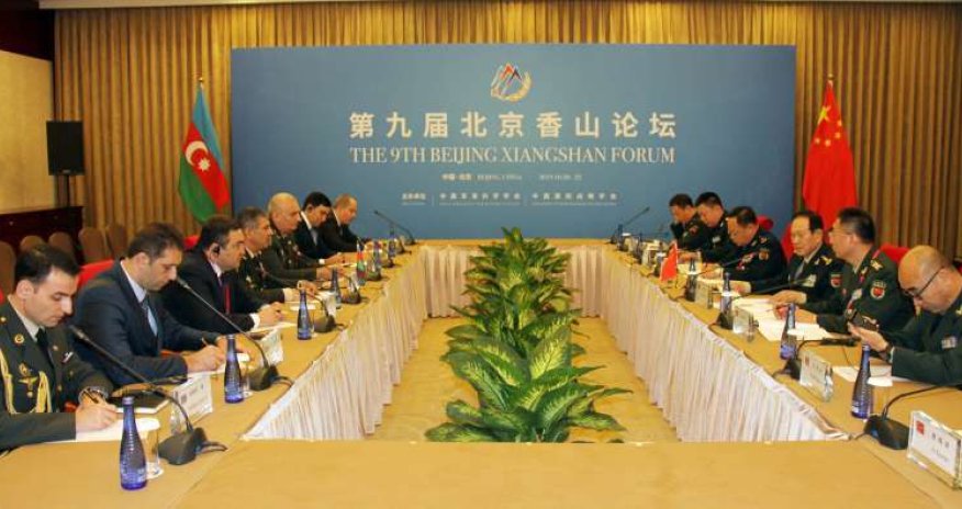 В Пекине состоялась встреча министров обороны Азербайджана и Китая