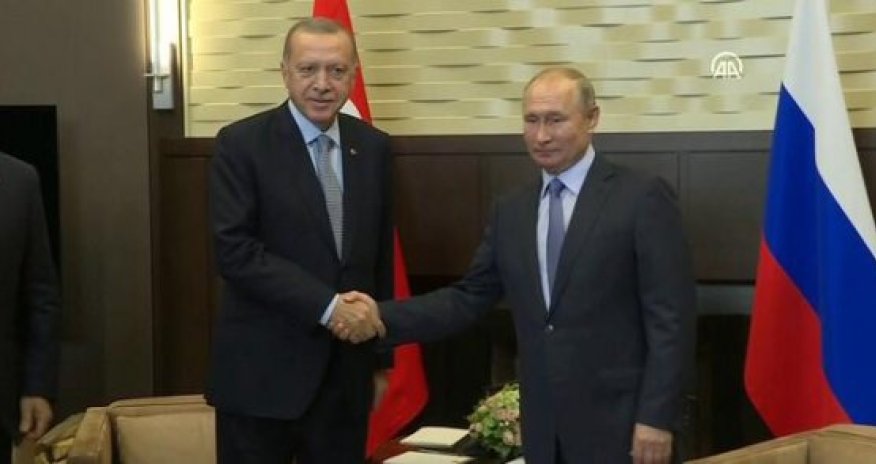 Переговоры Путина и Эрдогана в Сочи