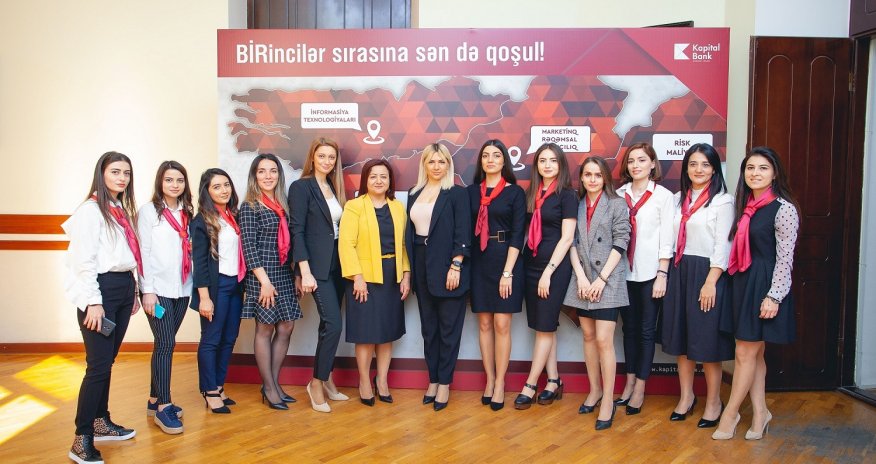 Kapital Bank провел «День карьеры» в UNEC - ФОТО