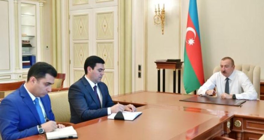 Prezident yeni təyin etdiyi icra başçılarını qəbul edib