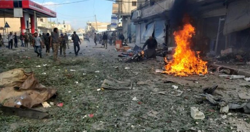 Türkiyə sərhədində DƏHŞƏTLİ HÜCUM: 13 ölü, 20 yaralı - FOTO/VİDEO