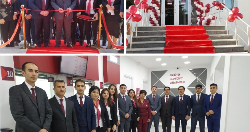 Kapital Bank yenilənən Şəmkir filialını istifadəyə verdi