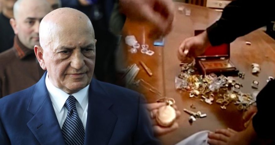 Mirşahin Əli İnsanovun oğurladığı qızılları və milyonları göstərdi — VİDEO