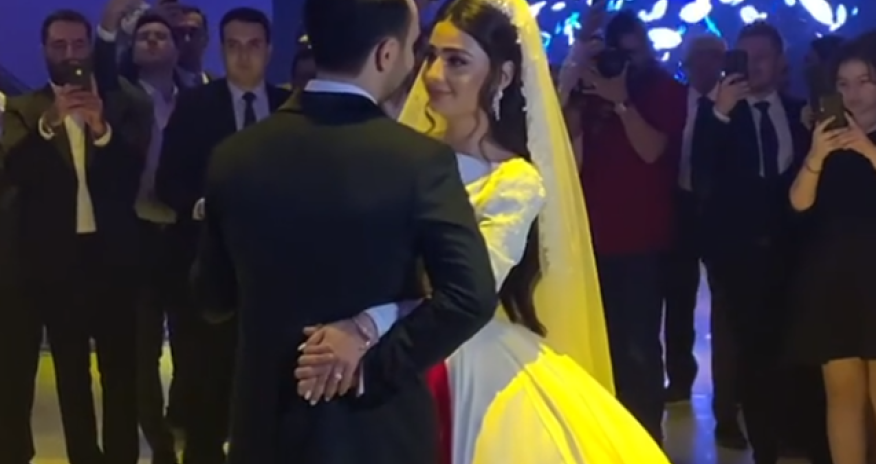 Azərbaycanlı müğənninin toyudur - VİDEO