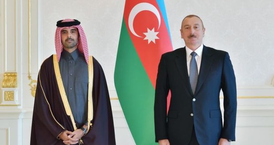 İlham Əliyev yeni səfirləri qəbul edib - FOTO