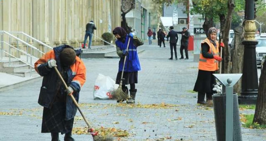 Deputat kürkünü geyinib küçəni süpürdü, tənqid edildi - FOTO