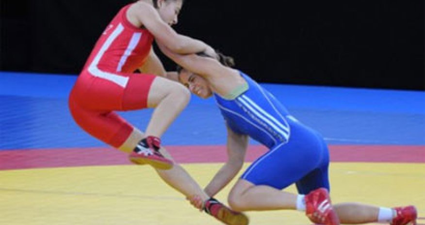 Qadın güləşçilərin Çeboksarı sınağı