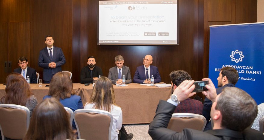 Azərbaycan Beynəlxalq Bankı startapçı gəncləri  mükafatlandırdı