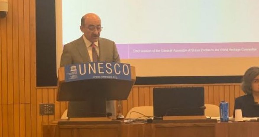Абульфас Гараев на заседании ЮНЕСКО в Париже